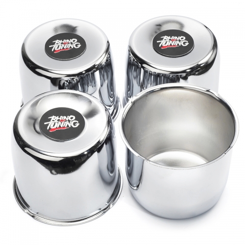 Detachable Top Cap Push Through Center Caps For Truck Trailer Wheels