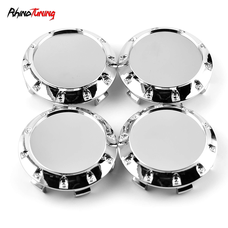 4pcs Benz O.Z Honda 75mm 2 15/16in Wheel Center Caps Chrome